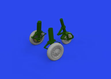 1/48 Eduard J-35 Draken wheels Type 2 Brassin