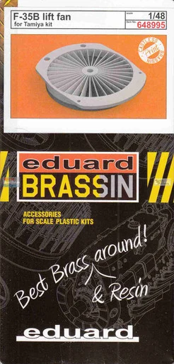 EDU648995 1:48 Eduard Brassin Print - F-35B Lightning II Lift Fan (TAM kit)