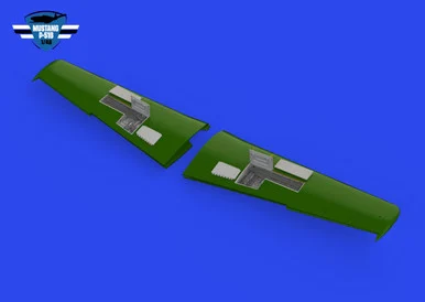 1/48 Eduard P-51B/C gun bays PRINT 1/48