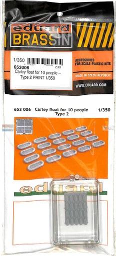 EDU653006 1:350 Eduard Brassin PRINT Carley Float for 10 People Type 2
