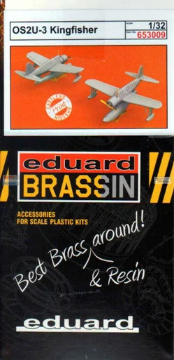 EDU653009 1:350 Eduard Brassin PRINT - OS2U-3 Kingfisher Set