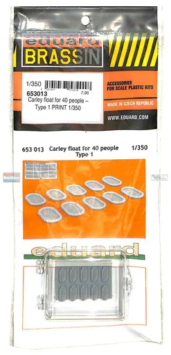 EDU653013 1:350 Eduard Brassin PRINT Carley Float for 40 People Type 1