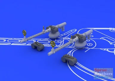 EDU672017 1:72 Eduard MG15 Guns
