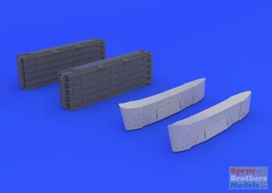 EDU672028 1:72 Eduard Brassin SR-55 Rocket Pod Set