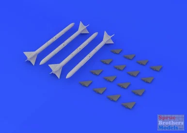 EDU672030 1:72 Eduard Brassin AIM-7E Sparrow Missile Set