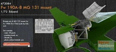 EDU672084 1:72 Eduard Brassin Fw 190A-8 MG131 Mount (EDU kit)
