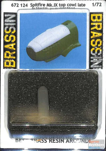 EDU672124 1:72 Eduard Brassin Spitfire Mk.IX Top Cowl Late (EDU kit)
