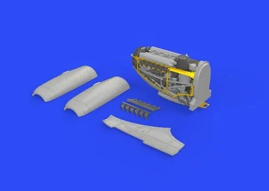 1/72 Eduard Spitfire Mk IX Engine for EDU (PE & Resin)