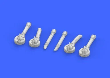 1/72 Eduard B-17G Turbochargers for AIR (Resin)