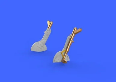1/72 Eduard Spitfire Mk IX Legs for EDU (Bronze & Resin)