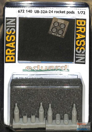 EDU672140 1:72 Eduard Brassin UB-32A-24 Rocket Pods