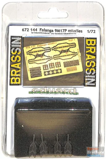 EDU672144 1:72 Eduard Brassin Falanga 9M17P Missiles (EDU/ZVE kit)