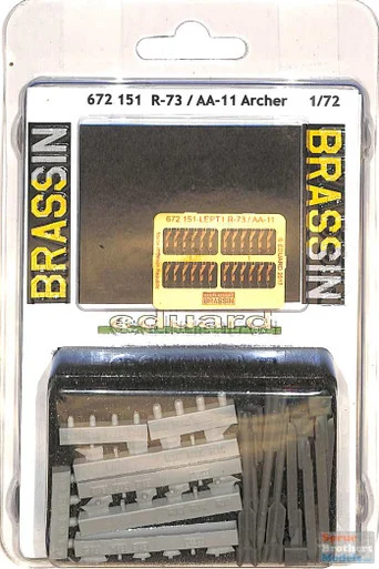 EDU672151 1:72 Eduard Brassin R-73 / AA-11 Archer Missile Set