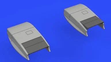 1/72 Eduard Spitfire Mk VIII/IX/XVI Radiator Fairings for EDU (PE & Resin)