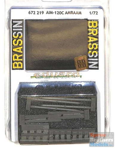 EDU672219 1:72 Eduard Brassin AIM-120C AMRAAM Missile Set