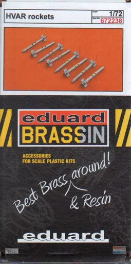 EDU672238 1:72 Eduard Brassin HVAR Rockets Set