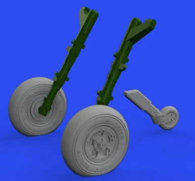 1/72 Eduard Spitfire Mk Vc Wheels for AIR (Mask & Resin)