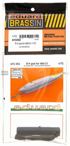 EDU672252 1:72 Eduard Brassin R-V Pod for MiG-21 (EDU kit)