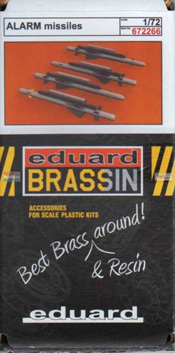 EDU672266 1:72 Eduard Brassin ALARM Missile Set