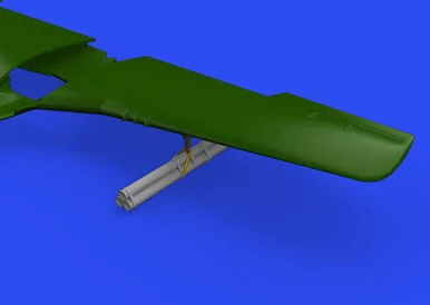 1/72 Eduard Brassin P-51B/C bazooka rocket launcher for Arma Hobby