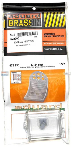 EDU672295 1:72 Eduard Brassin Print Ki-84 Seat (ARH kit)