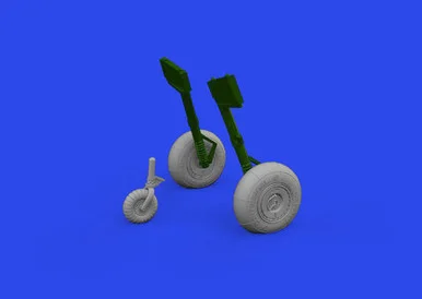 1/72 Eduard Brassin Bf 110E wheels for Eduard