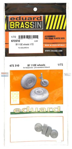 EDU672310 1:72 Eduard Brassin Bf110E Wheels (EDU kit)