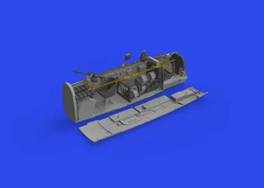 1/72 Eduard Brassin Bf 110E cockpit for Eduard