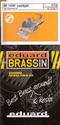 EDU672327 1:72 Eduard Brassin PRINT Bf109F Cockpit Set (EDU kit)