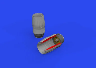 1/72 Eduard MiG-29 exhaust nozzles PRINT