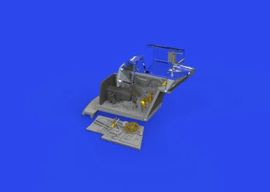 1/72 Eduard Bf 109G-2 cockpit PRINT Brassin