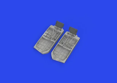 1/72 Eduard F6F wheel bays PRINT Brassin