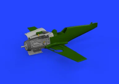 1/72 Eduard Bf 109G-2/G-4 engine PRINT 1/72