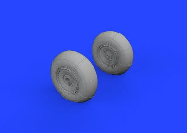 1/72 Eduard Me 410 wheels 1/72