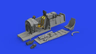 1/72 Eduard P-51D-5 Cockpit for Eduard Kit