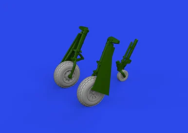 1/72 Eduard P-51D wheels block tread Brassin for EDUARD