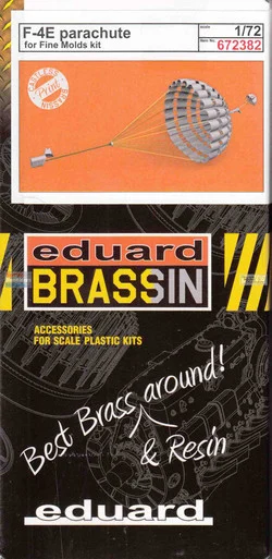 EDU672382 1:72 Eduard Brassin F-4E Phantom II Parachute (FNM kit)