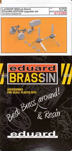 EDU672398 1:72 Eduard Brassin L-410UVP Upgrade Set (2024 EDU kit)