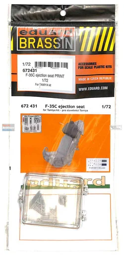 EDU672431 1:72 Eduard Brassin F-35C Lightning II Ejection Seat (TAM kit)