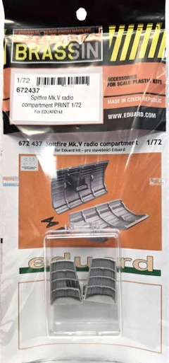 EDU672437 1:72 Eduard Brassin Spitfire Mk.V Radio Compartment (EDU kit)