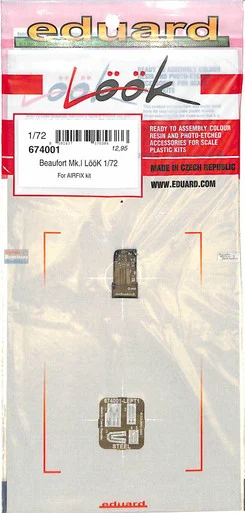 EDU674001 1:72 Eduard Look - Beaufort Mk.I (AFX kit)