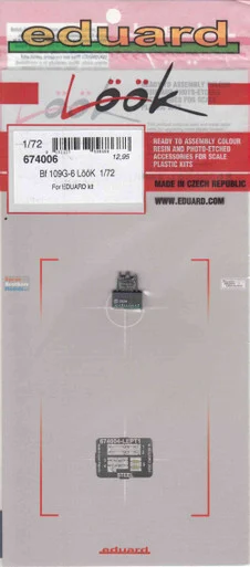 EDU674006 1:72 Eduard Look - Bf109G-6 (EDU kit)