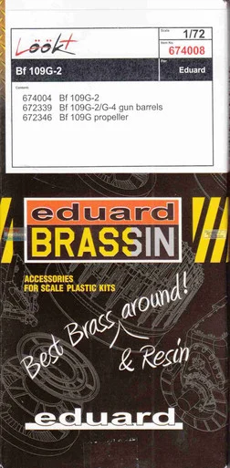 EDU674008 1:72 Eduard LookPlus - Bf109G-2 (EDU kit)