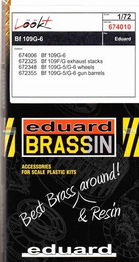 EDU674010 1:72 Eduard LookPlus - Bf109G-6 (EDU kit)