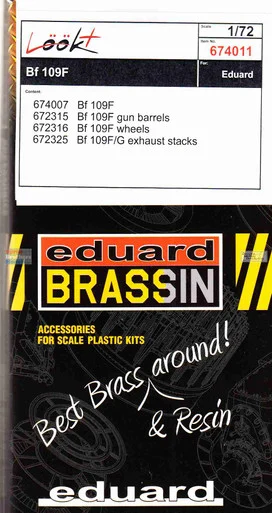 EDU674011 1:72 Eduard LookPlus - Bf109F (EDU kit)