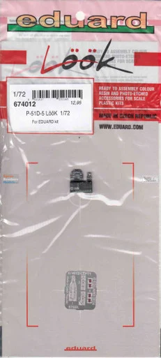 EDU674012 1:72 Eduard Look - P-51D-5 Mustang (EDU kit)