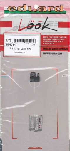 EDU674014 1:72 Eduard Look - P-51D-15+ Mustang (EDU kit)