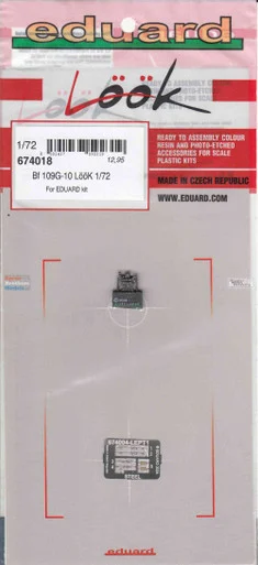 EDU674018 1:72 Eduard Look - Bf109G-10 (EDU kit)