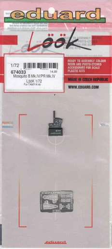 EDU674033 1:72 Eduard Look - Mosquito B Mk.IV / PR Mk.IV (TAM kit)