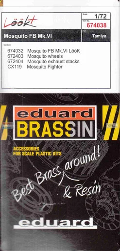 EDU674038 1:72 Eduard LookPlus - Mosquito FB Mk.VI (TAM kit)